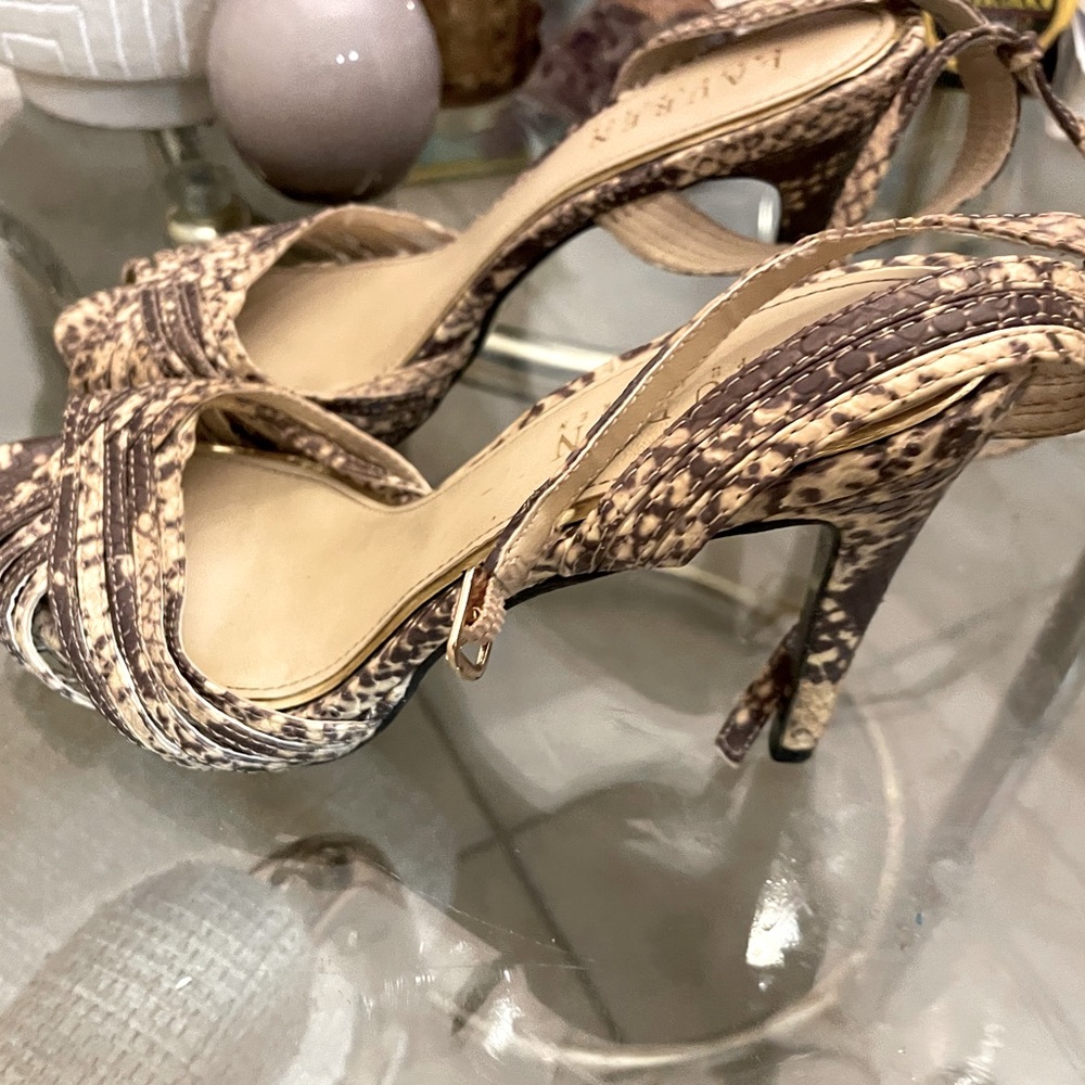Lauren by Ralph Lauren snakeskin heels